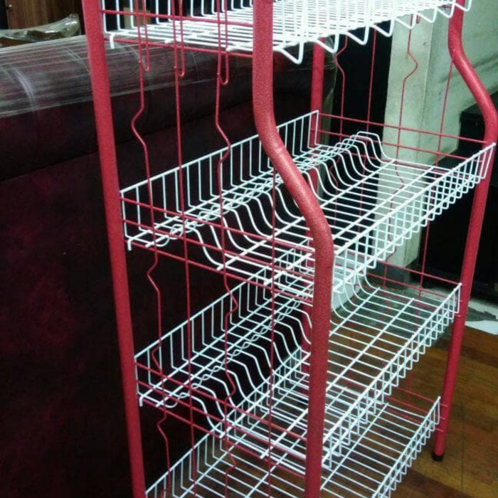 Tersedia Rak Piring Gelas Piring Dapur Jumbo Master 4 Susun Murah Tebal Bagus