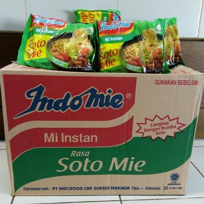 

TERBARU MIE INSTAN RASA SOTO MIE INDOMIE 1 DUS. !!!!!