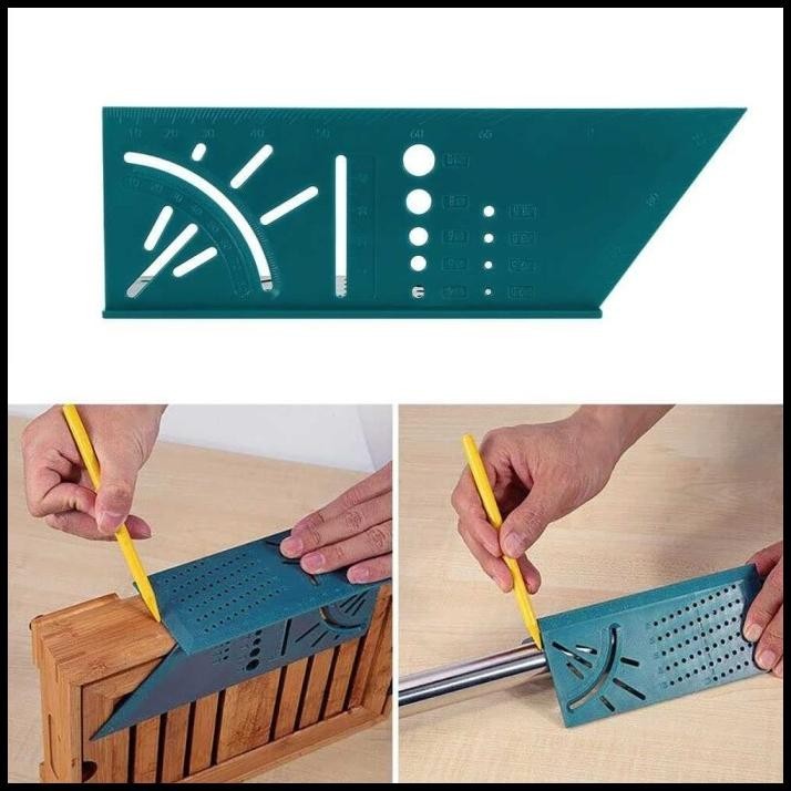 

DISKON HOUKIPER PENGGARIS MARK LINE GAUGE T-TYPE RULER 90 DEGREE - HK3D !!!