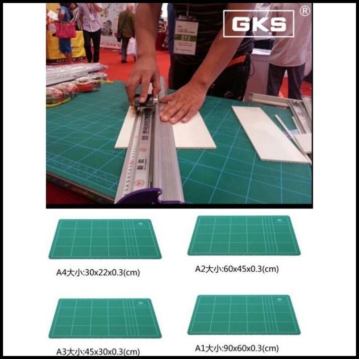 

HOT DEAL GKS WORK CUTTING MAT PAD A3 45 X 30CM - GREEN !!!