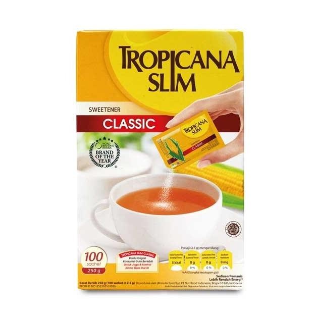 

READY STOCK TROPICANA SLIM SWEETENER 100'SX2.5G !!!!!