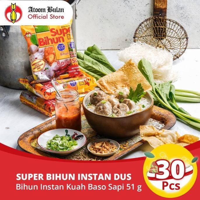 

READY STOCK SUPER BIHUN BASO (1 DUS - ISI 30 PCS) !!!!!