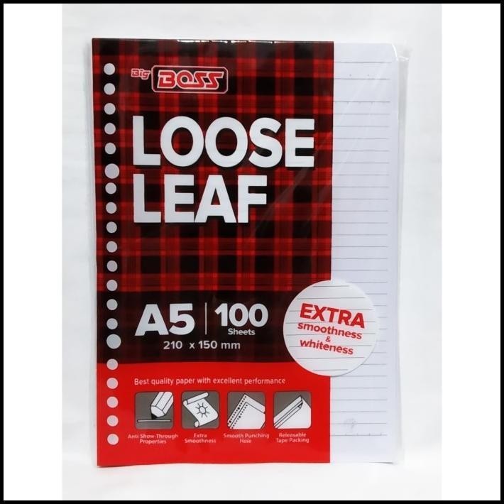 

GRATIS ONGKIR LOOSE LEAF / KERTAS FILE A5 ( 100 LEMBAR ) !!!!