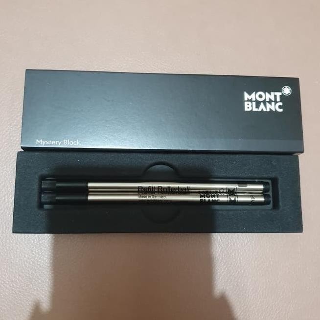 

Isi Pulpen Refill Montblanc Original Rollerball Black | Casmenon