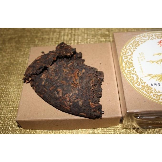 

(Grade Super) Teh Pu Erh Golden Buds Ripe 2014 100Gram