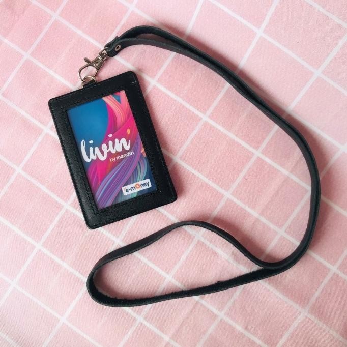 

Name Tag Id Card Kulit Lanyard Gantungan Tali Kartu Adriell Cirillo Kualitas Premium