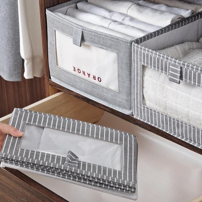 Foldable Underwear Storage Box Multifungsi Kotak penyimpanan serbaguna