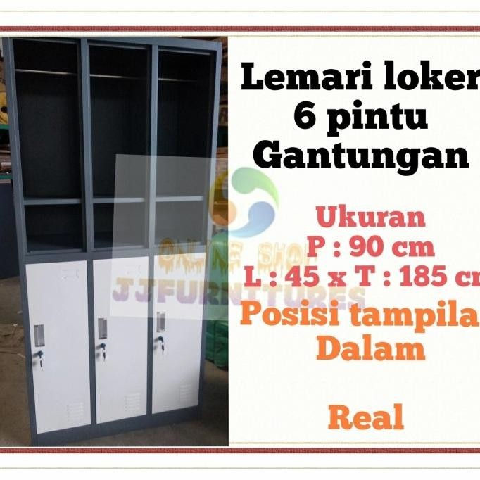 

Loker Besi 6 Pintu Premium Murah Baru