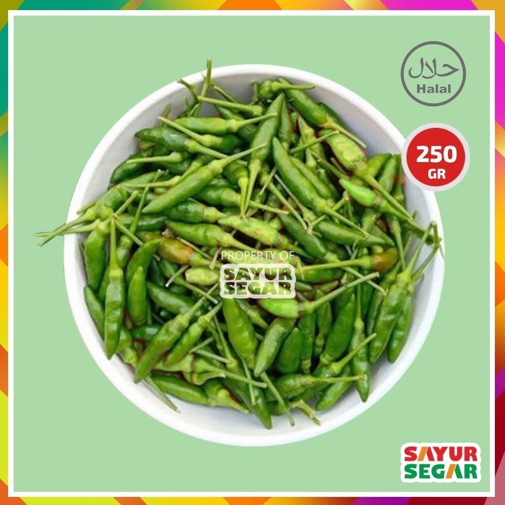 

Cabai Rawit Hijau 250G