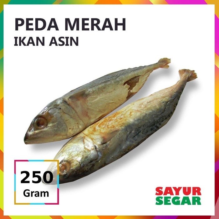 

[CIBUBUR] IKAN ASIN PEDA MERAH [250g]