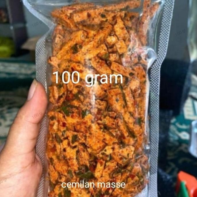 

100 gram Basreng pedas extra daun jeruk original HT