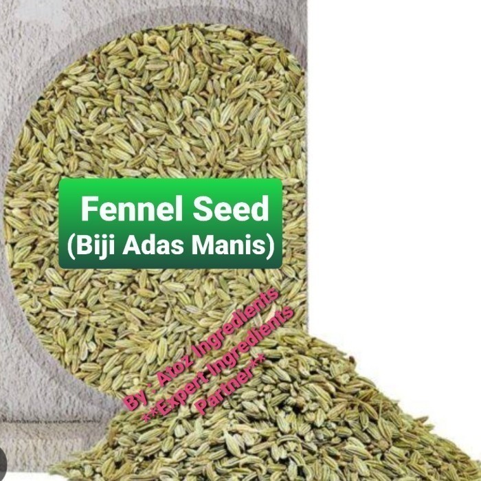 

Adlian Indian Fennel Seeds 50 Gr / Biji Adas Manis 50 Gr