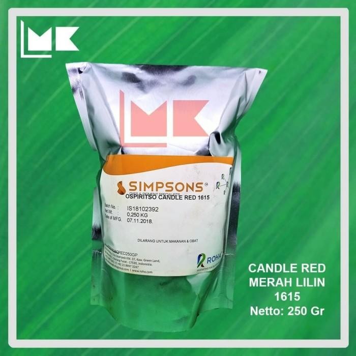 

Pewarna Merah Minyak/Oil Candle Red/ Kode: 1615 250Gram