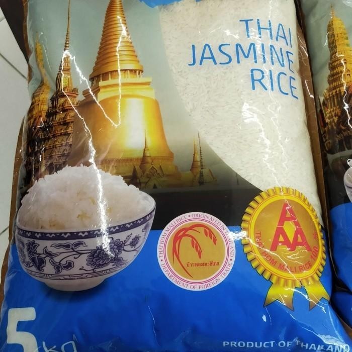 

Leon Brand Thai Jasmine Rice 5Kg Beras Thailand