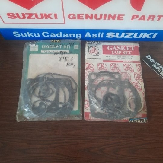 gasket packing paking perpak cylinder head kop blok seal oring top set topset kit HONDA GL PRO KG2 B