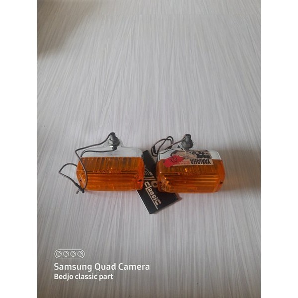 sein sen reteng depan set kanan kiri YAMAHA V75 V 75 DX asli ori original imasen made in japan