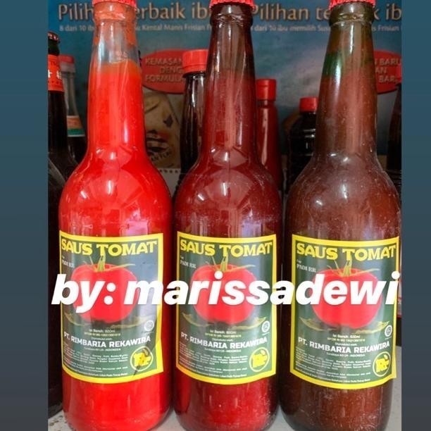 

[Ter] Saus Tomat Rimba Ria 600Ml Saos Bakso