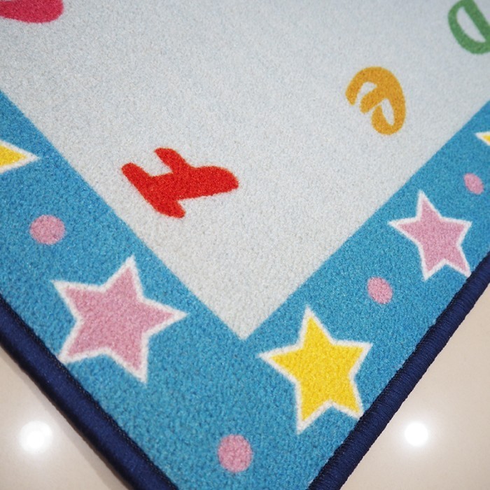 Karpet Bermain Anak 100X150 Cm Fortunio Karpet Kamar Anak Anti Slip