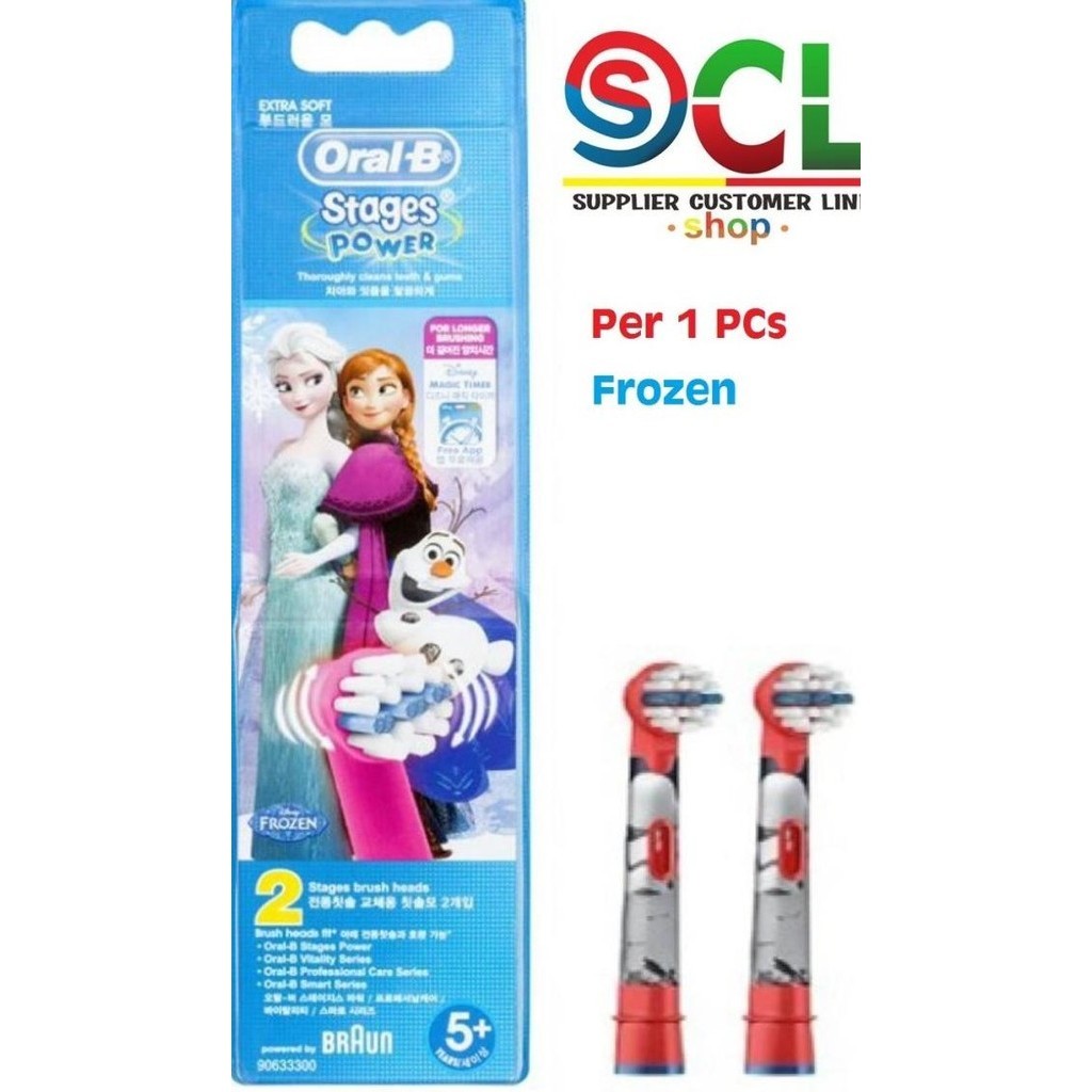 Kepala Sikat Gigi Refill Electric Power Stage | Fatezio