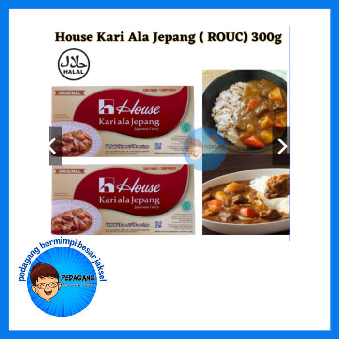 House Kari Ala Jepang 300G/ Bumbu Kari Jepang/ Saus Kari/ House Curry