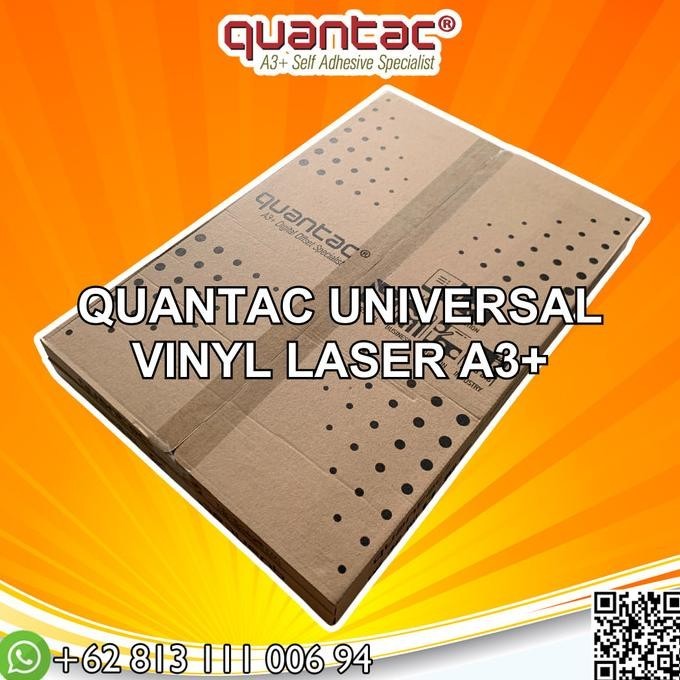 

Quantac Universal Sticker Vinyl A3+ Transparant - Glos - Matte - Pack