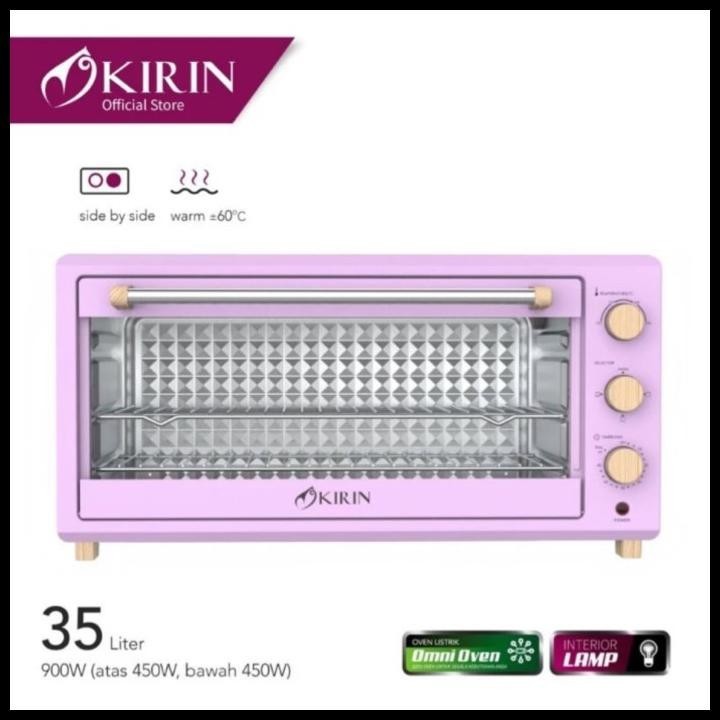 OVEN LISTRIK 35 LITER KIRIN KBO350WB