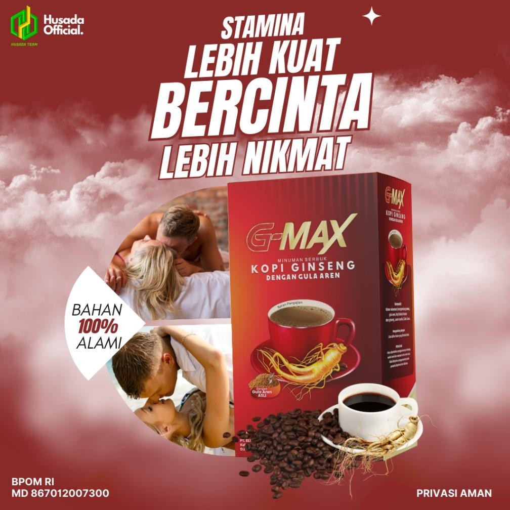 

Kopi G-Max Original Kopi Stamina Pria Aman ( 100% Bpom & Halal ) Kuat Tahan Lama