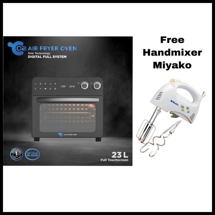 OXYNIC 02-AFO OVEN AIR FRYER LISTRIK