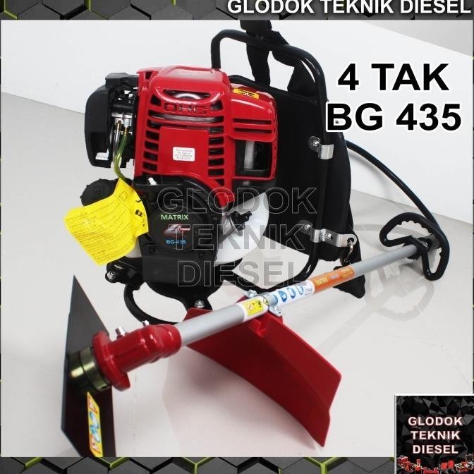 Matrix Mesin Potong Rumput Gendong BG 435 BG435 4 Tak TERBAIK