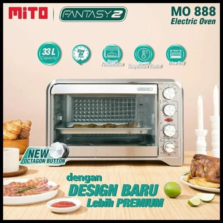 MITOCHIBA MITO OVEN LISTRIK FANTASY MO888 MO-888 MO 888 NEW FANTASY 2