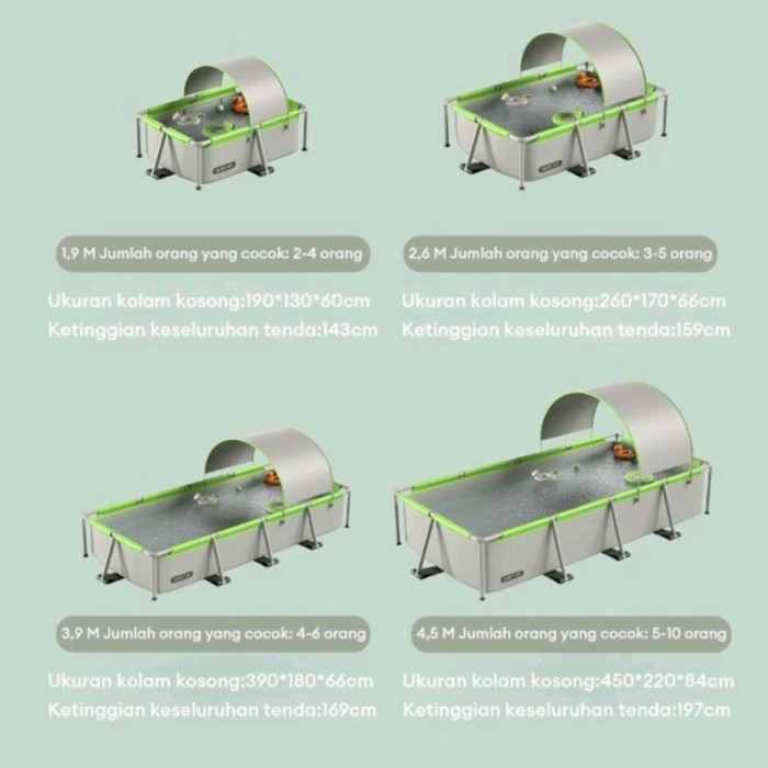 

Kolam Renang Portable Keluarga Premium Quality