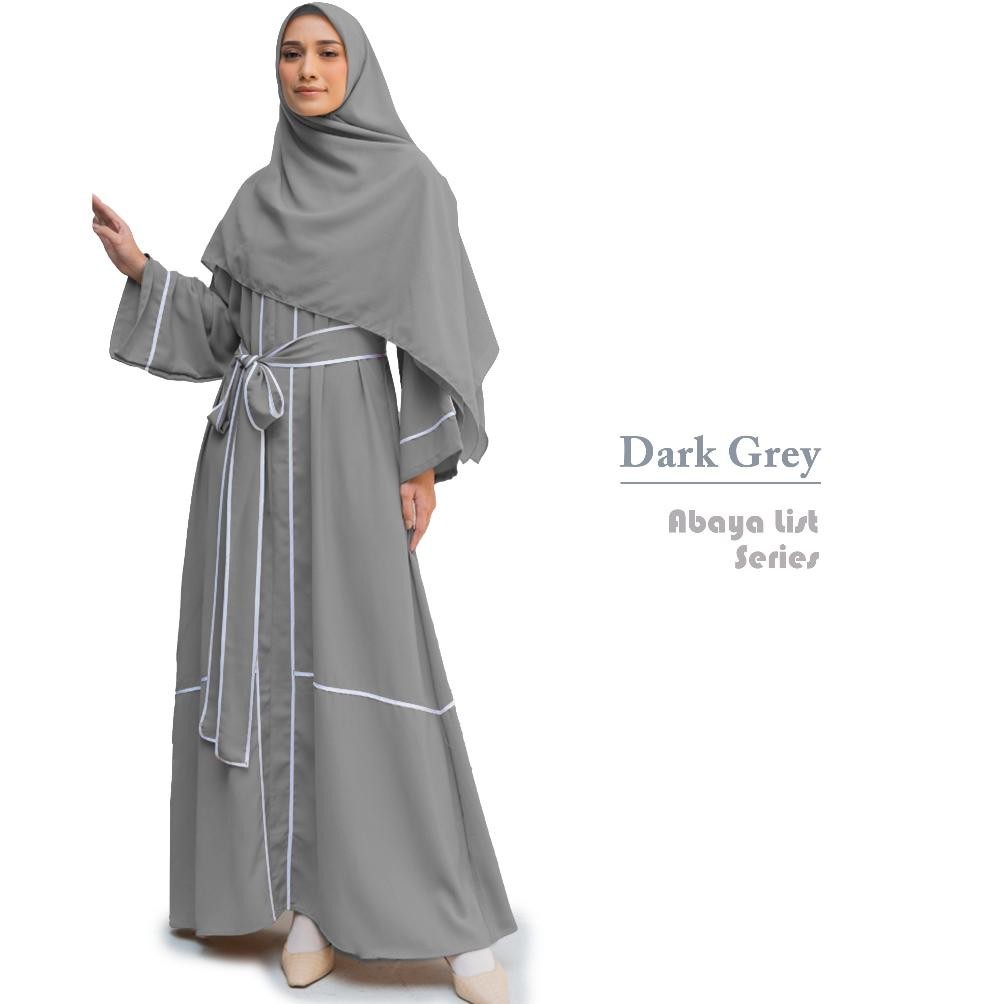 Gamis Abaya Remaja Hitam Putih Kekinian Simple Arab Tuey Dress Bisban Dubai Polos 202 Gamis Abaya Re