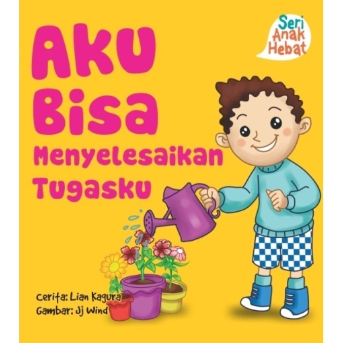 

Seri Anak Hebat Aku Bisa Menyelesaikan Tugas Boardbook