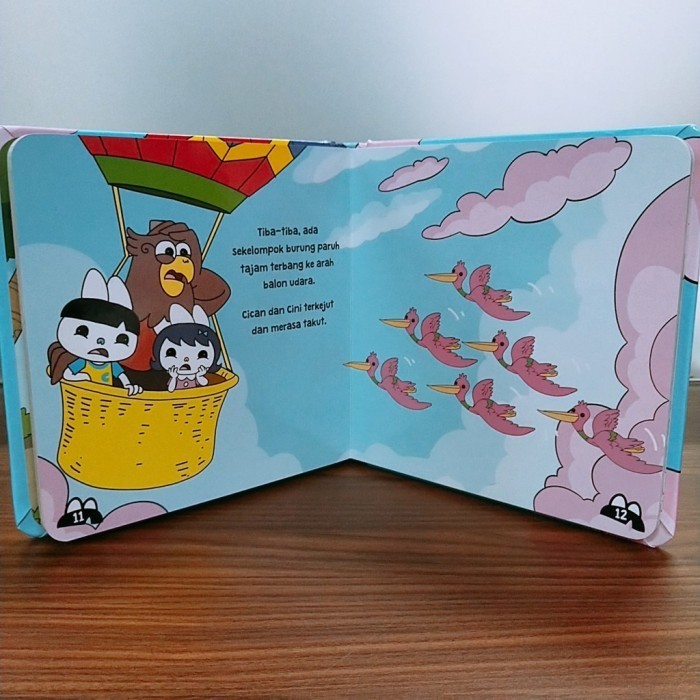 

Seri Fun Cican Asyiknya Naik Balon Udara Boardbook