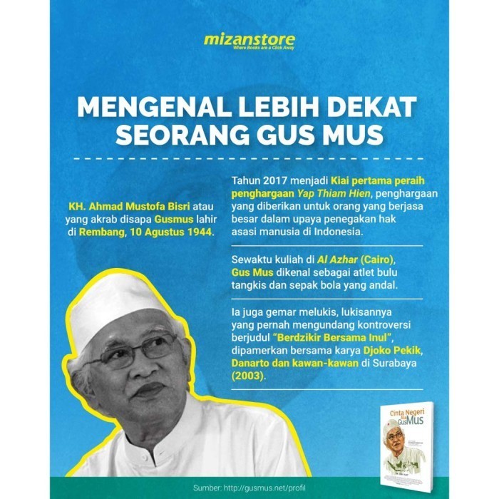 

Cinta Negeri Ala Gus Mus