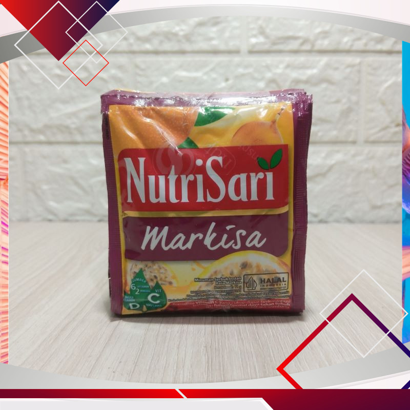 

Nutrisari Rasa Markisa 11gr .