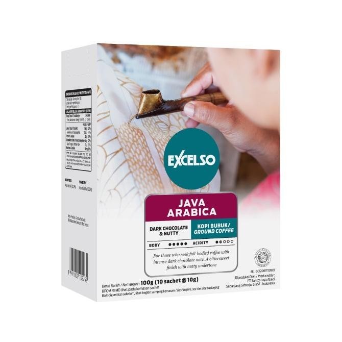 

Excelso Kopi Single Serving Java Arabica Pack Of 5 Folding Box