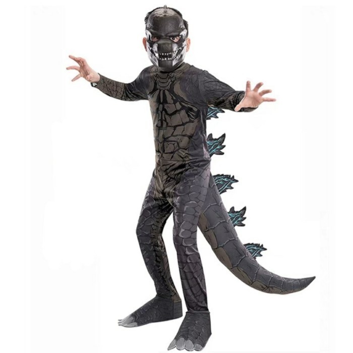 Godzilla Monster Kids Costume Kostum Halloween Anak Dinosaurs Reptile