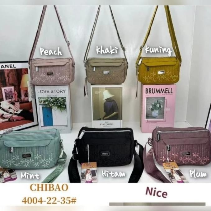 TAS SELEMPANG CHIBAO BORDIR 4Sleting CB4004