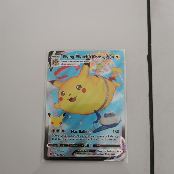 [GKV] flying pikachu vmax pokemon tgc english