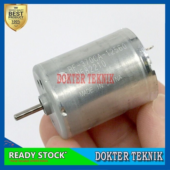 MABUCHI RF-370CA-12560 7200RPM Micro 24mm Round Electric DC Motor
