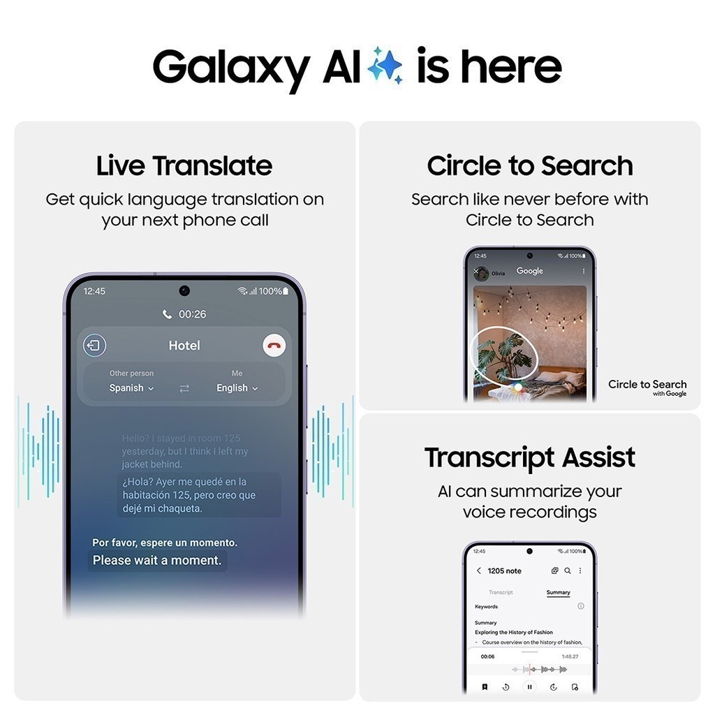 Samsung Galaxy S24+ 12/512GB - Cobalt Violet, Handphone AI, Smartphone, Kamera 50MP-2
