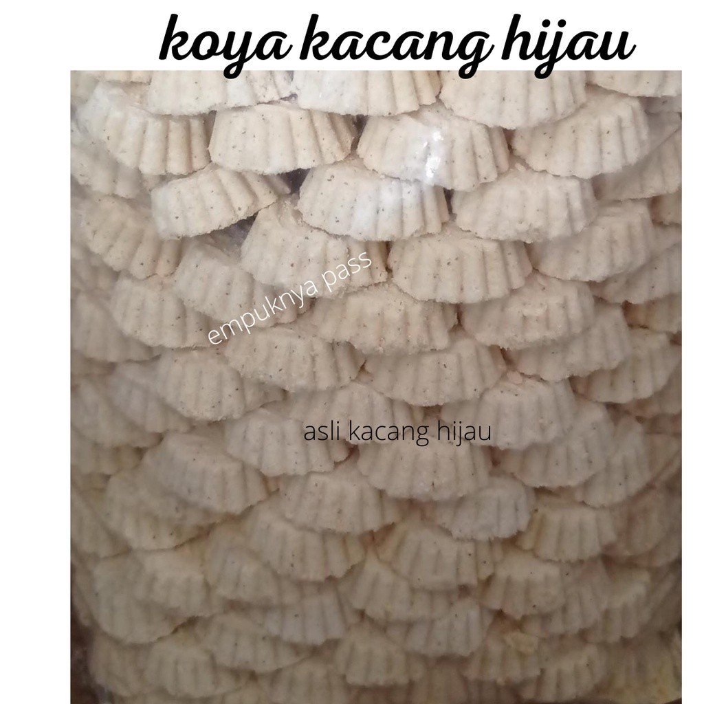 

Z1A Koya Kacang Hijau/Kue Satu Kacang Hijau/Koya Kacang Ijo 250 Gram BI9