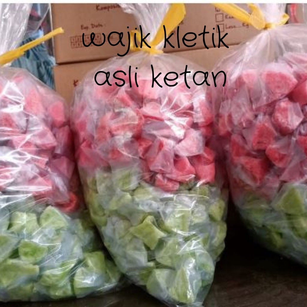 

HQm Wajik Kletik Bandung Cemilan Manis 250 Gram EMy
