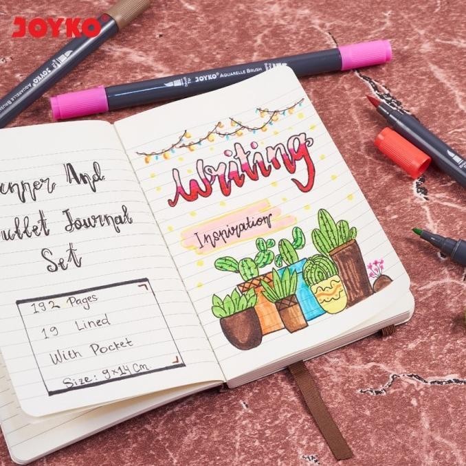 

Ruled Notebook Diary Agenda Buku Catatan Bergaris Joyko Nb-681 192 Hal Baktioktavianiseller