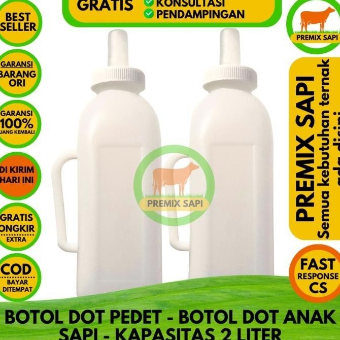 BOTOL DOT PEDET 2 LITER - BOTOL ANAK SAPI 2 LITER
