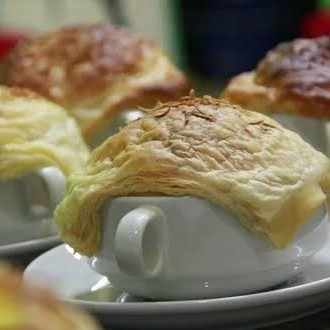 JUAL MANGKOK SET GAGANG KUPING + ALAS TATAK KERAMIK PORSELEN TEBAL PUTIH POLOS JM GM ZUPPA SOUP