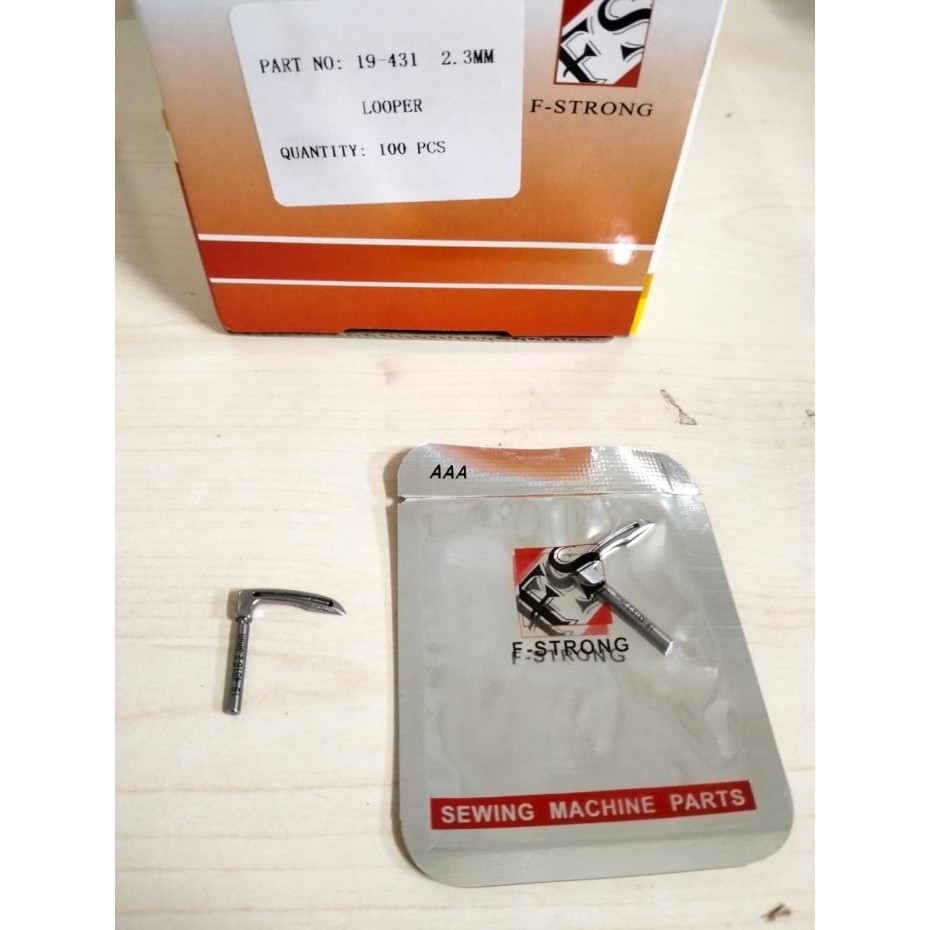 

Looper 19-431 2,3 MM FS Mesin jahit Industri Kansai Spesial 1404