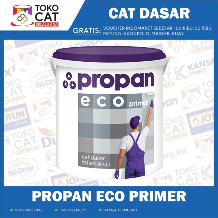 Cat Dasar | Primer Putih Propan Eco Emulsion Alkali Resisting Primer EAR-4001 20KG | Kemasan Pail RE