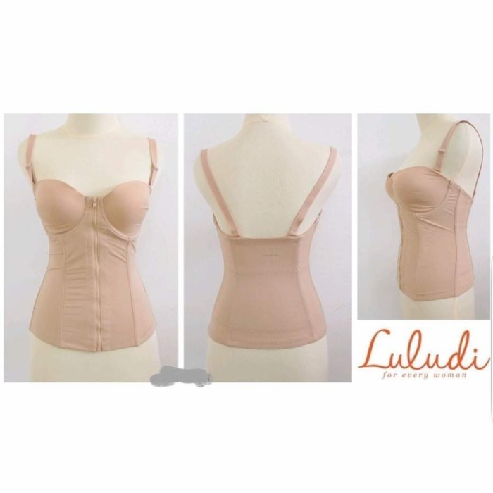 Warelly - Long Torso Luludi Korset Badan Perut (Triumph Wacoal Longtorso Bustier